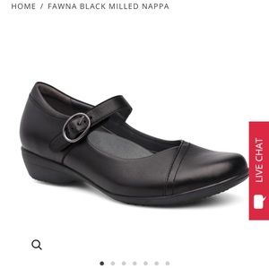 Like New - Black Dansko Mary Jane shoes. Worn once! Size 42 EU or 11.5-12 US